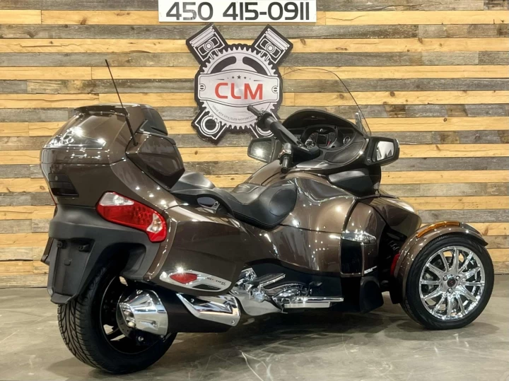 2013 BRP CAN-AM SPYDER RT LIMITED SE-5 (SEMI-AUTOMATIQUE) + SEULEMENT 45618 KM + COULEUR RARE & CONDITION A11 