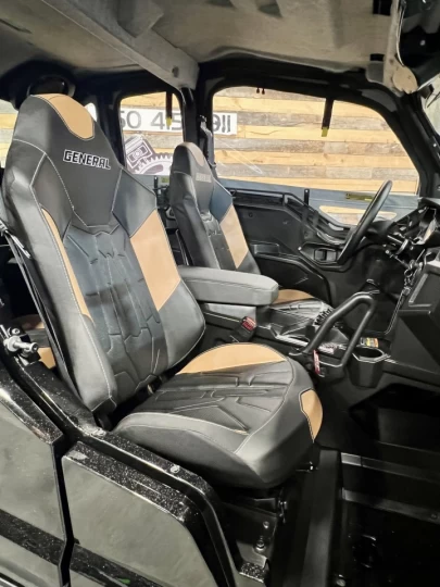 2023 POLARIS GENERAL 4 XP 1000 DLX-DELUXE EDITION + 4X4 + EPS + RIDE COMMAND GPS - AUDIO + 4 PASSAGERS + GARANTIE SEPT 2028 