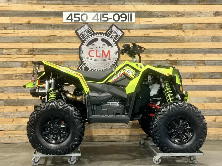 2024 POLARIS SCRAMBLER XP 1000 VERSION ''S'' + 4X4 + EPS + SEULEMENT 338 KM + GARANTIE OCT 2028 + RARE & IMPECCABLE A1 