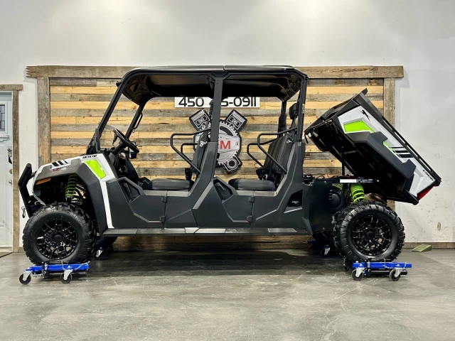 ARCTIC CAT - TEXTRON OFF-ROAD PROWLER PRO CREW + 4WD + EPS + 6 PASSAGERS + TRES BAS KM 403 KM + RARE & A1  2023