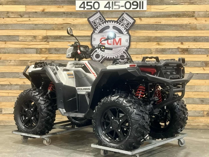 2023 POLARIS SPORTSMAN 850 EFI ULTIMATE TRAIL + 4X4 + EPS + SEULEMENT 534 KM / 34 HR + CONDITION A1 