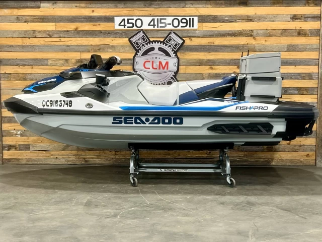 BRP SEA-DOO FISHPRO EDITION SPORT 170 H.P + IBR + VTS + IDF + GPS + AUDIO PREMIUM + COOLER/VIVIER LINQ  2024