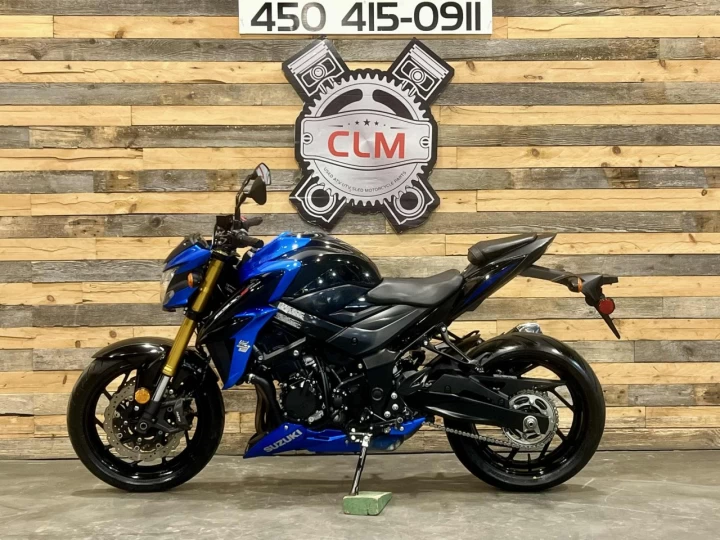 2018 SUZUKI GSX-S 750 A.B.S + PETITE PLAQUE + SEULEMENT 16201 KM 