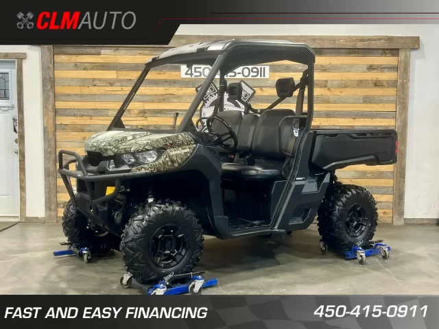 BRP CAN-AM DEFENDER HD-5 + D.P.S + 4X4 + MAGS + 3 PASSAGERS + 15310 KM  2018