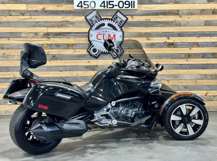 2015 BRP CAN-AM SPYDER F3 ''S'' SE-6 (SEMI-AUTOMATIQUE) + SUSPENSION FOX + BEAUCOUP D'EQUIPEMENTS $$$ + RARE & A1 