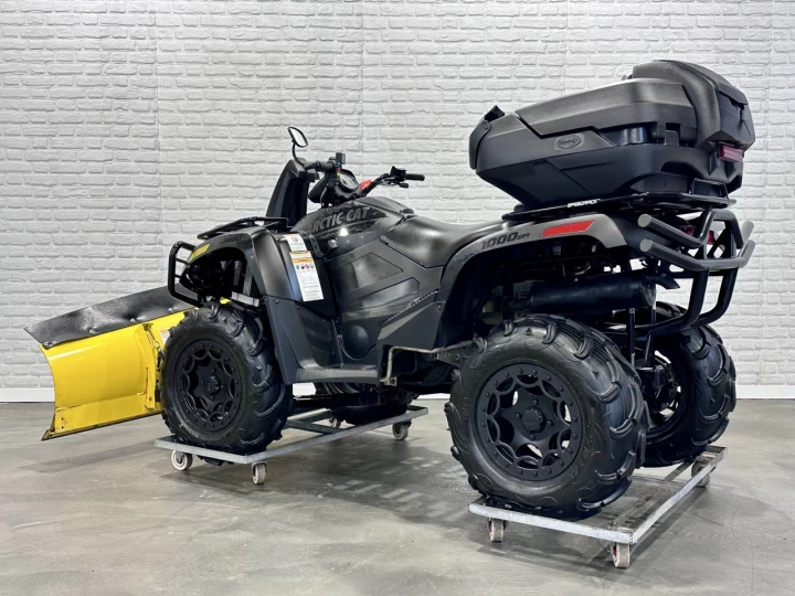 2015 ARCTIC CAT MUD PRO 1000 EFI LIMITED + 4WD + EPS + SEULEMENT 2871 KM + PELLE A NEIGE + 2 PASSAGERS + RARE & A1 