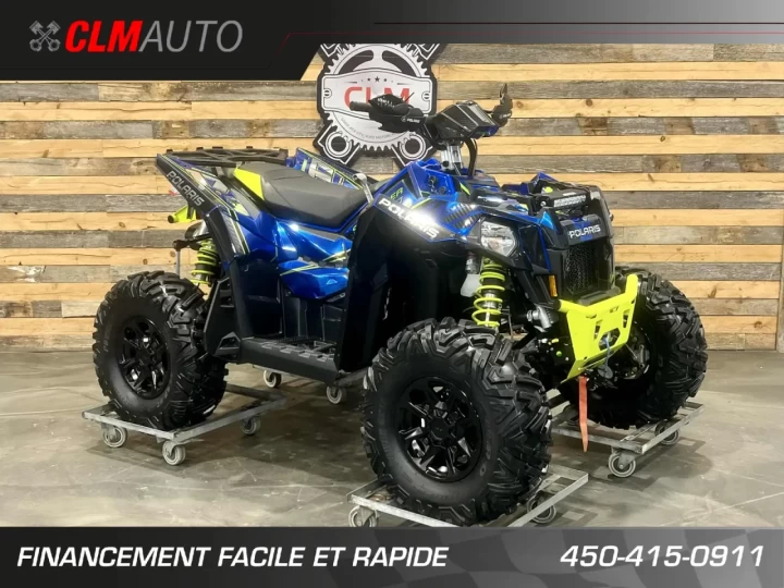 2023 POLARIS SCRAMBLER XP 1000 VERSION ''S'' + 4X4 + EPS + SEULEMENT 2235 KM + GARANTIE JANVIER 2027 + LOOK INCROYABLE 