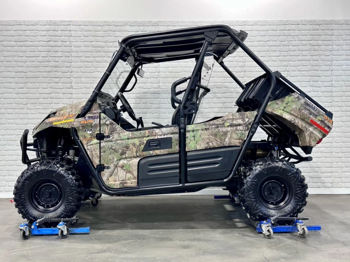 2018 KAWASAKI TERYX EDITION CAMO + EPS + 4WD + FOX + BEAUCOUP D'OPTIONS $$$ INCLUS 