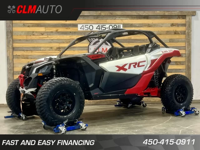 BRP CAN-AM MAVERICK X3 X-RC TURBO RR 200 HP + DPS + 4X4 + 64'' + FOX QS3 + 4351 KM  2024