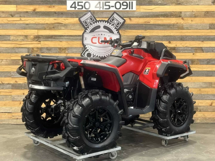 2024 BRP CAN-AM OUTLANDER X-MR 850 EFI + 4X4 + DPS + SEULEMENT 436 KM / 36 HR + CONDITION A1 