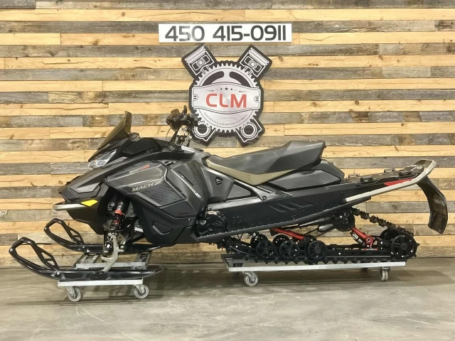 BRP SKI-DOO MACH-Z 900 TURBO ''R'' 180 HP 137'' + SUSPENSION ELECTRONIQUE SMART-SHOX + 10943 KM  2022