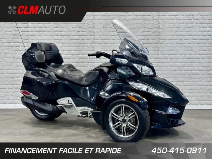 2010 BRP CAN-AM SPYDER RT-S SM-5 (MANUELLE A CLUTCH) + SUSPENSION A AIR + 51197 KM + RARE & A1 