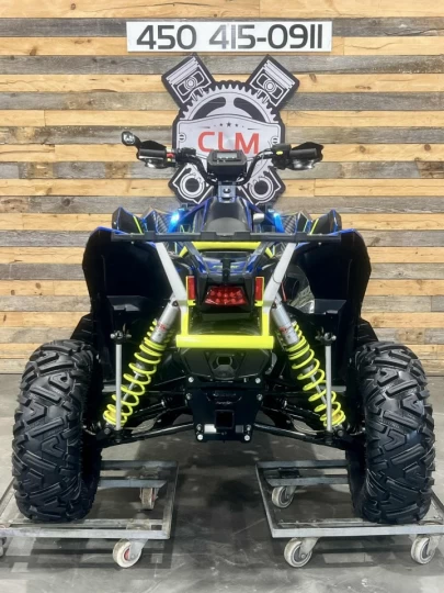 2023 POLARIS SCRAMBLER XP 1000 VERSION ''S'' + 4X4 + EPS + SEULEMENT 2235 KM + GARANTIE JANVIER 2027 + LOOK INCROYABLE 