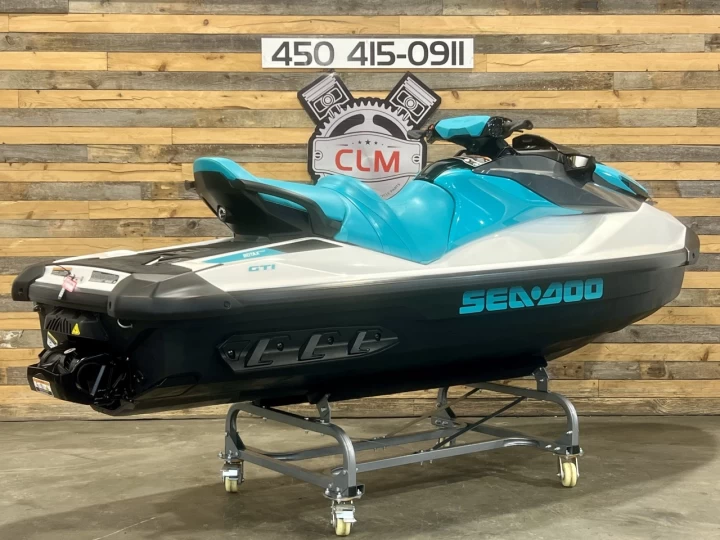 2020 BRP SEA-DOO GTI 130 H.P + I.B.R + 3 PASSAGERS + SEULEMENT 27 HR + RARE & A1 