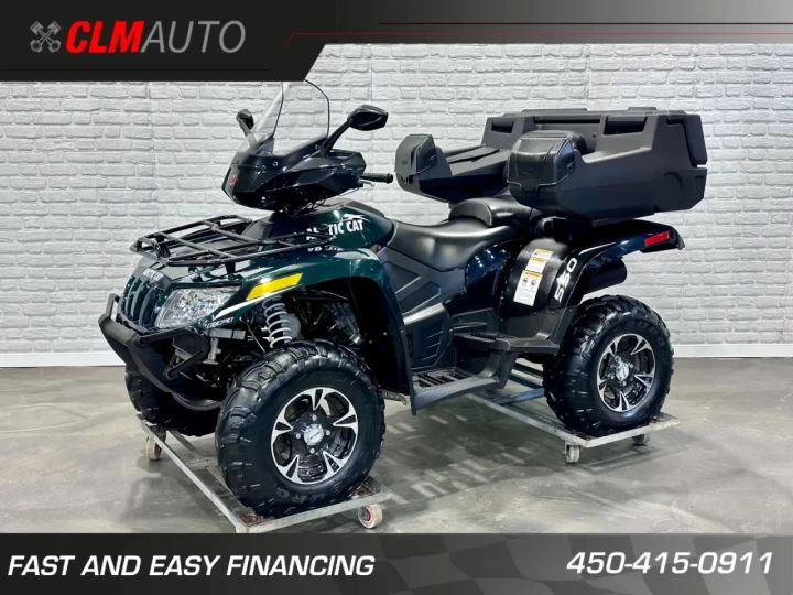2013 ARCTIC CAT TRV 550 EFI XT LIMITED + 4WD + EPS + 2 PLACES + TOUTE ÉQUIPÉE + RARE & A1 