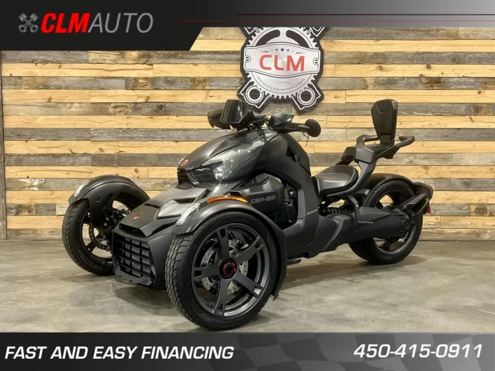 2022 BRP CAN-AM RYKER SPORT 900 ACE EFI + SEULEMENT 8724 KM + ENSEMBLE CARBON + BANC PASSAGER + MUFFLLER + A1 