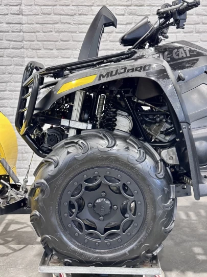 2015 ARCTIC CAT MUD PRO 1000 EFI LIMITED + 4WD + EPS + SEULEMENT 2871 KM + PELLE A NEIGE + 2 PASSAGERS + RARE & A1 