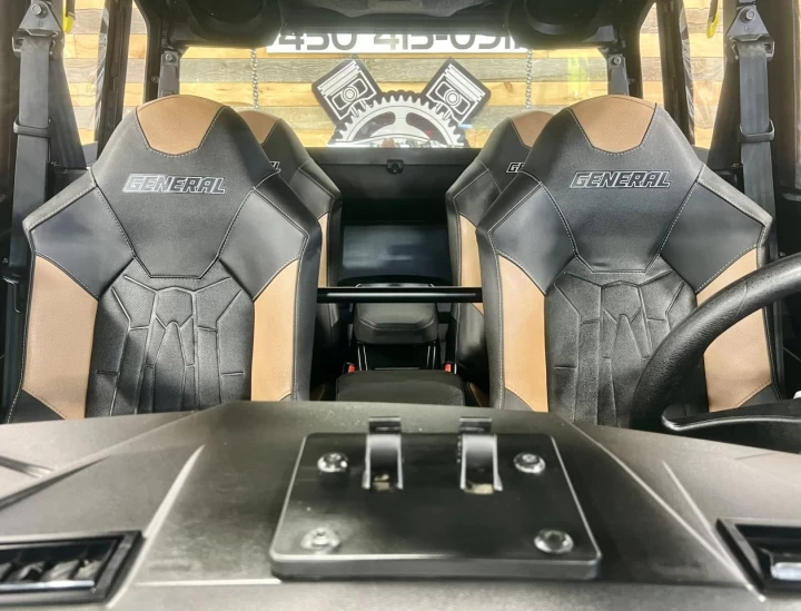 2023 POLARIS GENERAL 4 XP 1000 DLX-DELUXE EDITION + 4X4 + EPS + RIDE COMMAND GPS - AUDIO + 4 PASSAGERS + GARANTIE SEPT 2028 