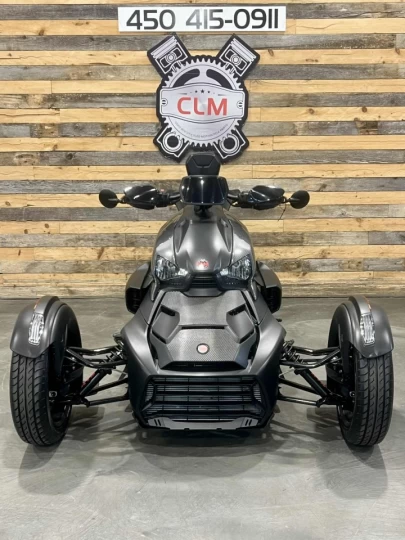 2022 BRP CAN-AM RYKER SPORT 900 ACE EFI + SEULEMENT 8724 KM + ENSEMBLE CARBON + BANC PASSAGER + MUFFLLER + A1 