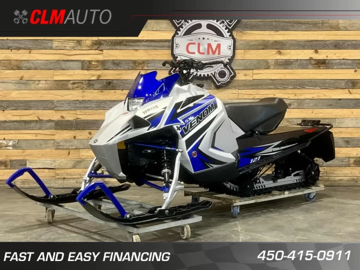 2022 YAMAHA SX VENOM 400 cc EFI 121'' + SEULEMENT 2787 KM + RARE & CONDITION A1 