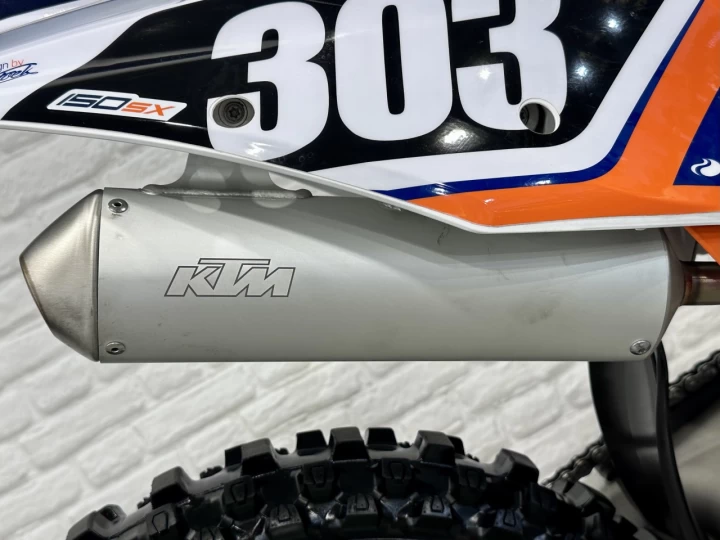 2022 KTM 150 SX - 2 TEMPS - MX MOTOCROSS + SEULEMENT 27 HR + RARE & IMPECCABLE A1 