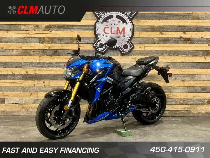 2018 SUZUKI GSX-S 750 A.B.S + PETITE PLAQUE + SEULEMENT 16201 KM 
