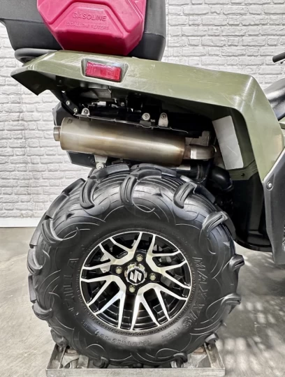 2023 SUZUKI KING QUAD 750 AXI + 4WD + EPS + SEULEMENT 1257 KM + BIEN ÉQUIPÉE + RARE & A1 