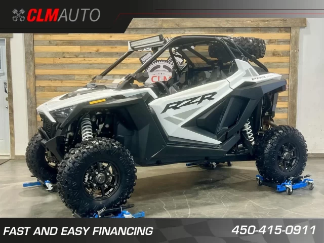 POLARIS RZR PRO XP TURBO 181 HP EDITION SPORT + EPS + 4X4 + 4 PNEUS NEUF + RARE & CONDITION IMPECCABLE  2022