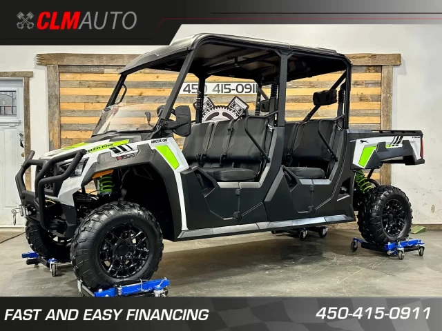 ARCTIC CAT - TEXTRON OFF-ROAD PROWLER PRO CREW + 4WD + EPS + 6 PASSAGERS + TRES BAS KM 403 KM + RARE & A1  2023