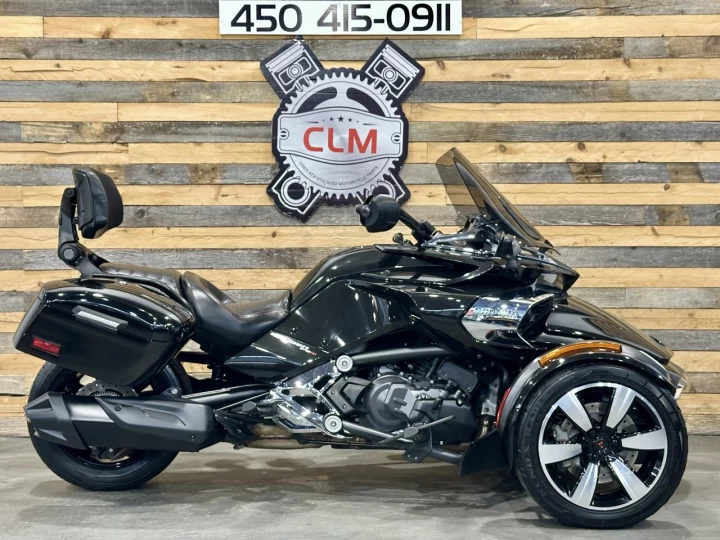 2015 BRP CAN-AM SPYDER F3 ''S'' SE-6 (SEMI-AUTOMATIQUE) + SUSPENSION FOX + BEAUCOUP D'EQUIPEMENTS $$$ + RARE & A1 