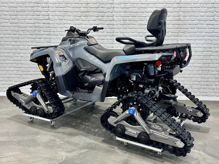 2021 BRP CAN-AM OUTLANDER MAX 450 EFI + DPS + 4WD + 945 KM + VRAI VTT 2 PASSAGERS LÉGALE EN SENTIER FÉDÉRÉE + RARE & A1 