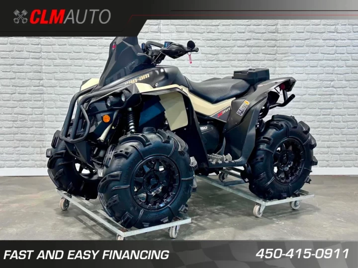 2022 BRP CAN-AM RENEGADE X-MR 650 EFI + 4WD + DPS + FOX + GORILLA 30'' + 2929 KM SEULEMENT + RARE & A1 