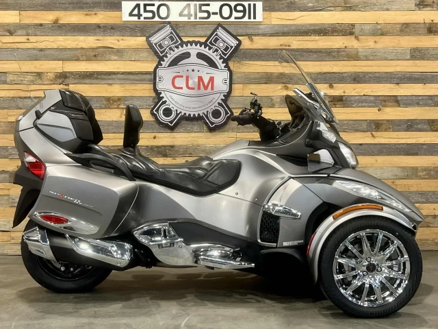 BRP CAN-AM SPYDER RT LIMITED SE-6 (SEMI-AUTOMATIQUE) + ROTAX 1330 cc ACE EFI + SEULEMENT 37938 KM + GPS ZUMO + ENSEMBLE CHROME  2014