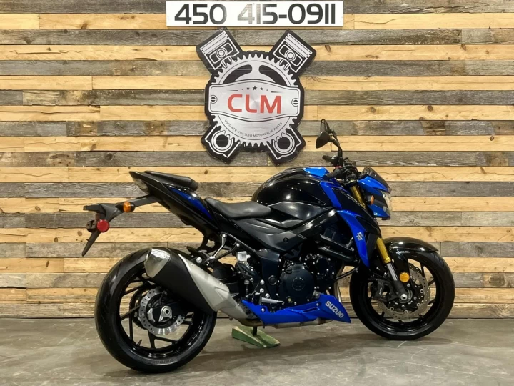 2018 SUZUKI GSX-S 750 A.B.S + PETITE PLAQUE + SEULEMENT 16201 KM 