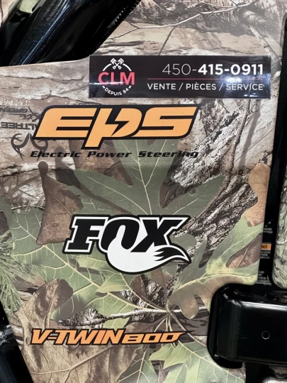 2018 KAWASAKI TERYX EDITION CAMO + EPS + 4WD + FOX + BEAUCOUP D'OPTIONS $$$ INCLUS 