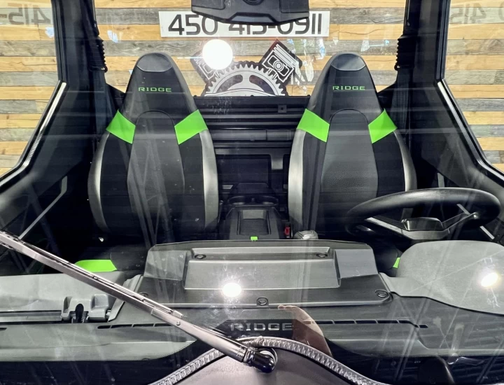 2024 KAWASAKI RIDGE 1000 EFI VERSION XR HVAC + 4X4 + EPS + TOUTE ÉQUIPÉE + GARANTIE NOVEMBRE 2027 + ULTRA RARE & A1 