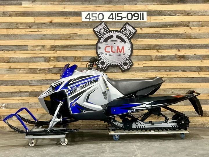 2022 YAMAHA SX VENOM 400 cc EFI 121'' + SEULEMENT 2787 KM + RARE & CONDITION A1 