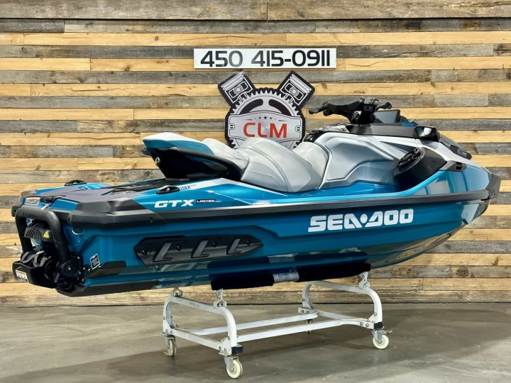 2025 BRP SEA-DOO GTX LIMITED 325 HP + IBR + VTS + IDF + AUDIO + ECRAN 10'' + 3 PASSAGGERS + SEULEMENT 4 HR + COULEUR RARE & A1 