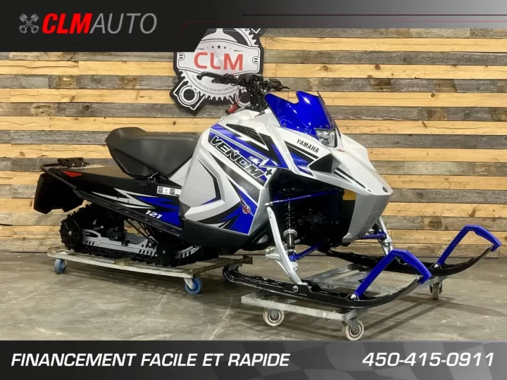 2022 YAMAHA SX VENOM 400 cc EFI 121'' + SEULEMENT 2787 KM + RARE & CONDITION A1 