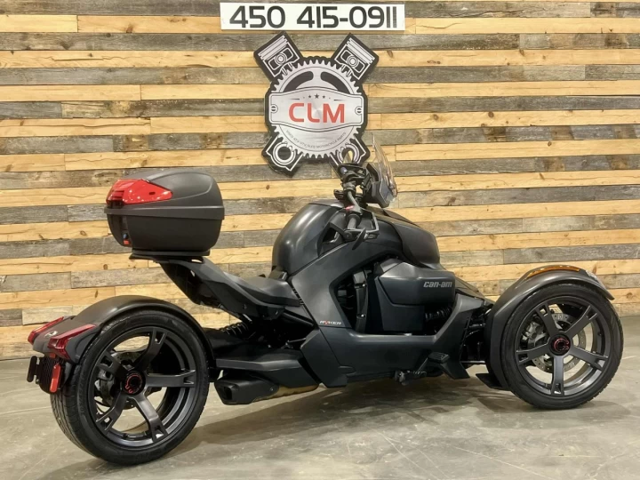 2019 BRP CAN-AM RYKER 600 ACE EFI + PARE-BRISE + COFFRE DE STORAGE + DAMPER + 23714 KM 