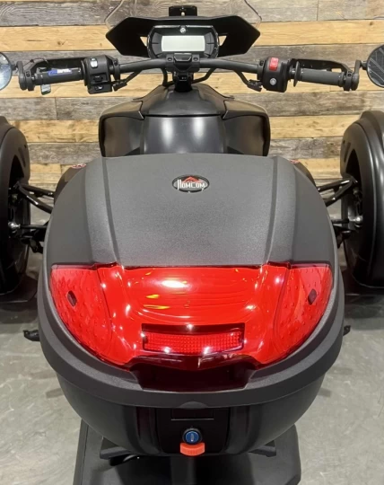 2019 BRP CAN-AM RYKER 600 ACE EFI + PARE-BRISE + COFFRE DE STORAGE + DAMPER + 23714 KM 