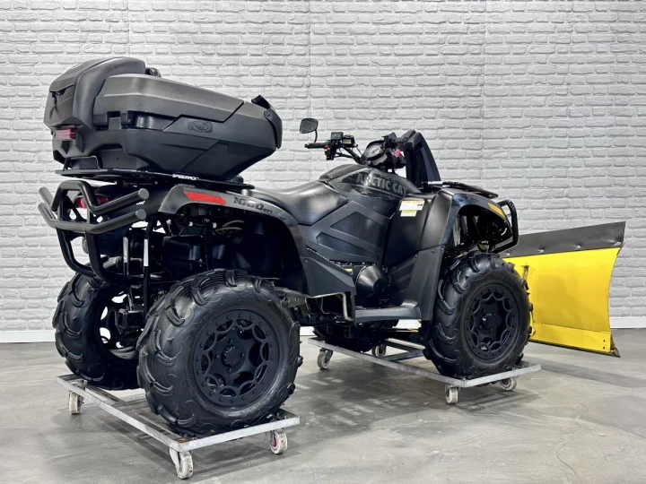 2015 ARCTIC CAT MUD PRO 1000 EFI LIMITED + 4WD + EPS + SEULEMENT 2871 KM + PELLE A NEIGE + 2 PASSAGERS + RARE & A1 