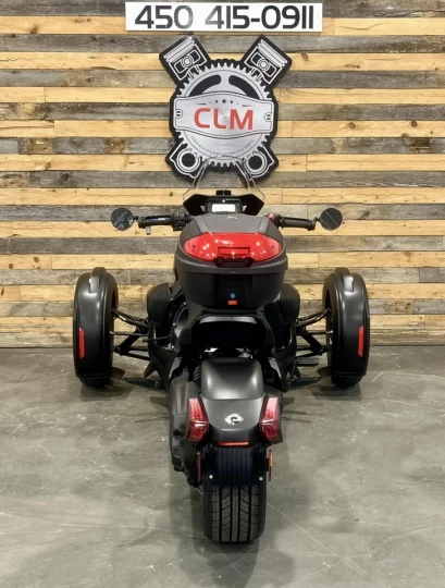 2019 BRP CAN-AM RYKER 600 ACE EFI + PARE-BRISE + COFFRE DE STORAGE + DAMPER + 23714 KM 