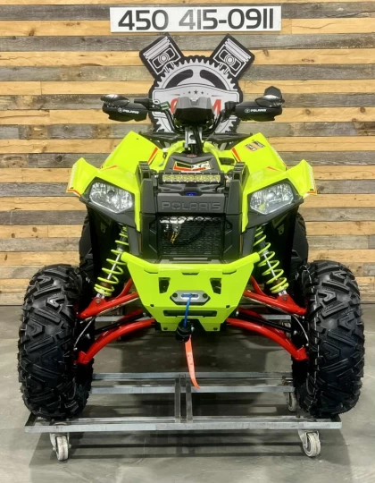 2024 POLARIS SCRAMBLER XP 1000 VERSION ''S'' + 4X4 + EPS + SEULEMENT 338 KM + GARANTIE OCT 2028 + RARE & IMPECCABLE A1 