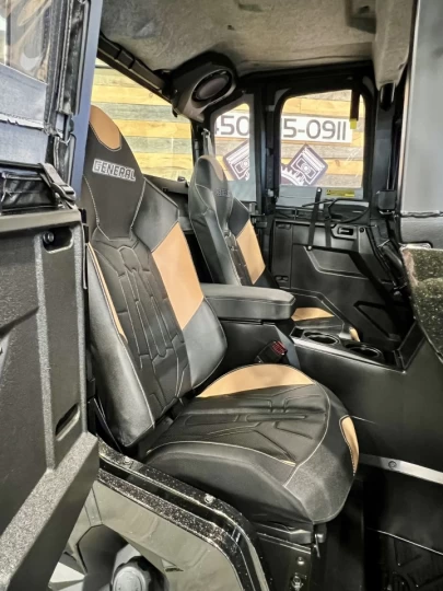 2023 POLARIS GENERAL 4 XP 1000 DLX-DELUXE EDITION + 4X4 + EPS + RIDE COMMAND GPS - AUDIO + 4 PASSAGERS + GARANTIE SEPT 2028 