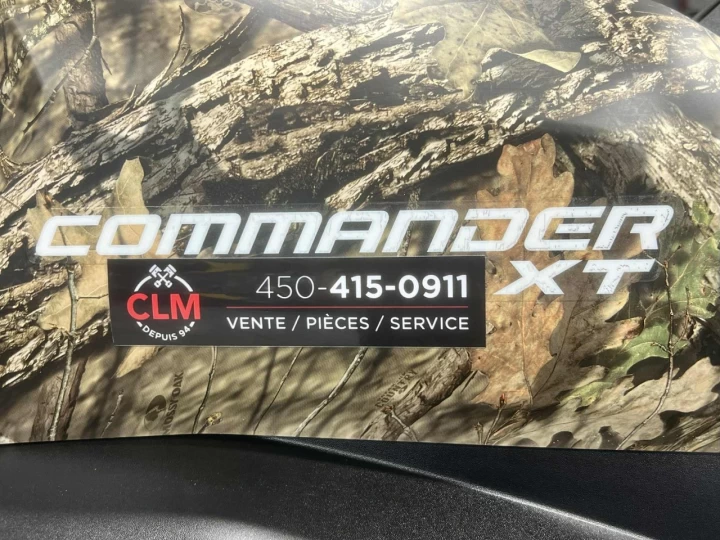 2021 BRP CAN-AM COMMANDER XT 1000R EFI + 4X4 + DPS + 5439 KM + CONDITION A1 
