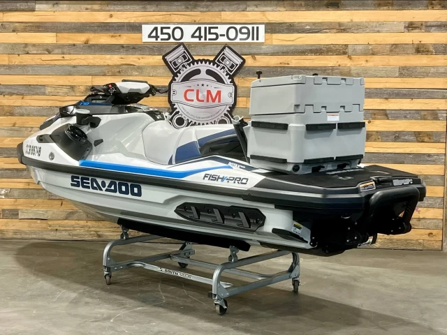 BRP SEA-DOO FISHPRO EDITION SPORT 170 H.P + IBR + VTS + IDF + GPS + AUDIO PREMIUM + COOLER/VIVIER LINQ  2024