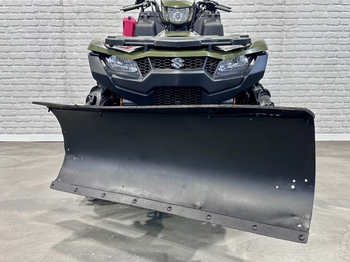 2023 SUZUKI KING QUAD 750 AXI + 4WD + EPS + SEULEMENT 1257 KM + BIEN ÉQUIPÉE + RARE & A1 