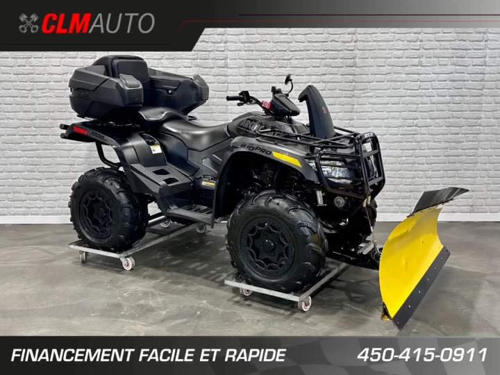 2015 ARCTIC CAT MUD PRO 1000 EFI LIMITED + 4WD + EPS + SEULEMENT 2871 KM + PELLE A NEIGE + 2 PASSAGERS + RARE & A1 