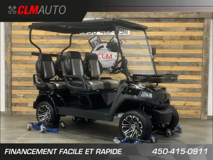 2024 KARO E.V LEGEND CREW + 4 PASSAGERS + BATTERIE LITHIUM + MOTEUR 4000W + 40 KM/H TOP SPEED 